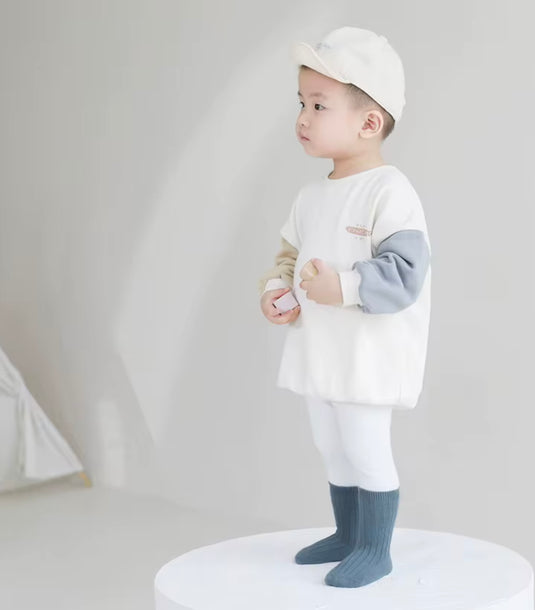 🧦 Chaussettes en coton peigné pour bébé et enfants – Douces, confortables et stylées - Boutique Kaki Lilas