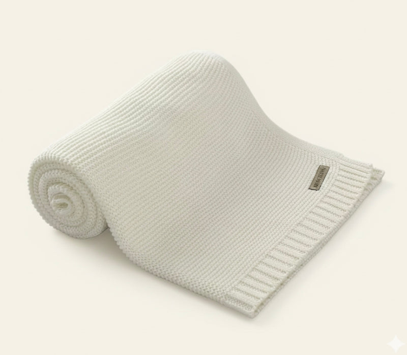 Load image into Gallery viewer, 100% Cotton Knitted Baby Blanket – Kali Model
