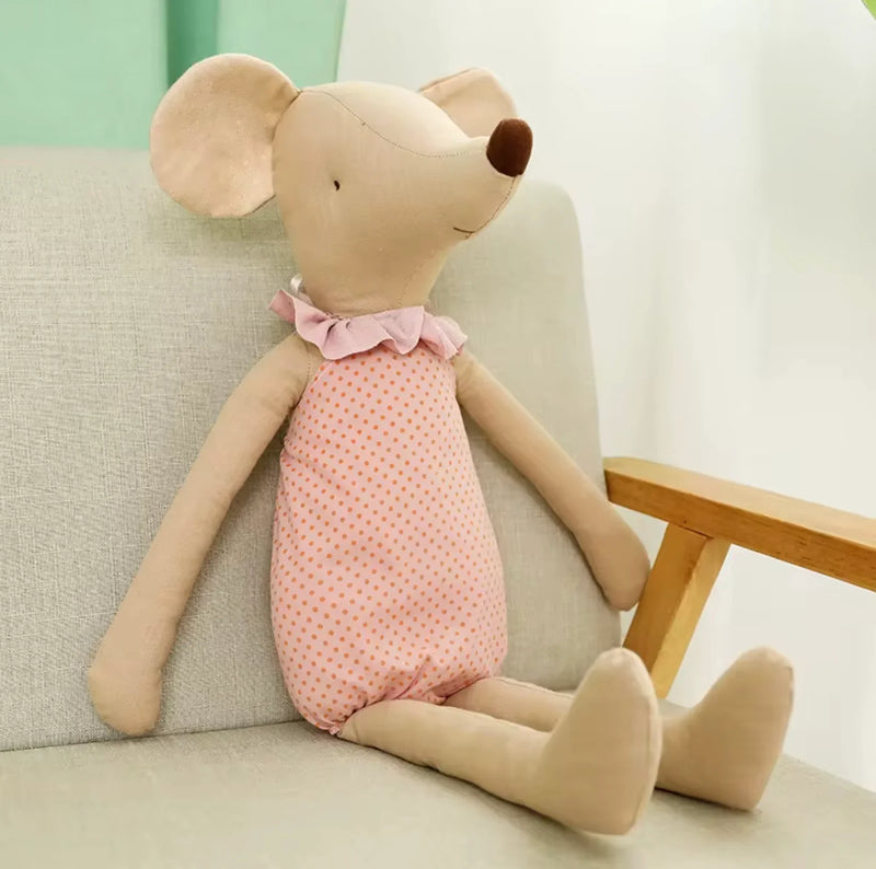 Load image into Gallery viewer, Peluches bébé Les Souris Joyeuses – Modèle Kali douces et réconfortantes - Boutique Kaki Lilas
