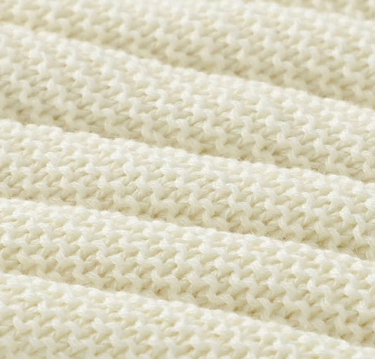 100% Cotton Knitted Baby Blanket – Kali Model