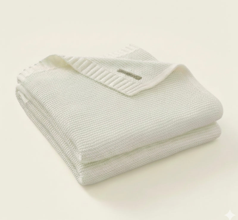 Load image into Gallery viewer, 100% Cotton Knitted Baby Blanket – Kali Model
