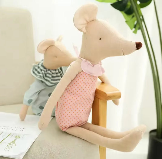 Peluches bébé Les Souris Joyeuses – Modèle Kali douces et réconfortantes - Boutique Kaki Lilas