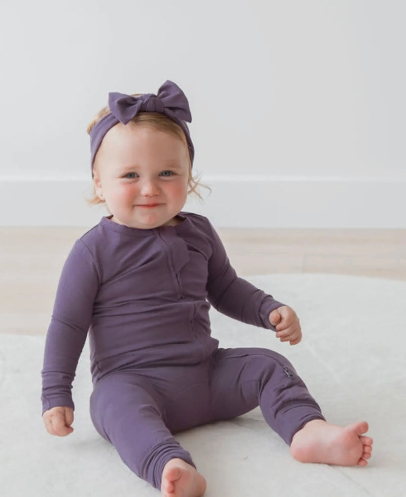 Chargez l'image dans la visionneuse de la galerie, Bandeau en jersey Elderberry - Boutique Kaki Lilas
