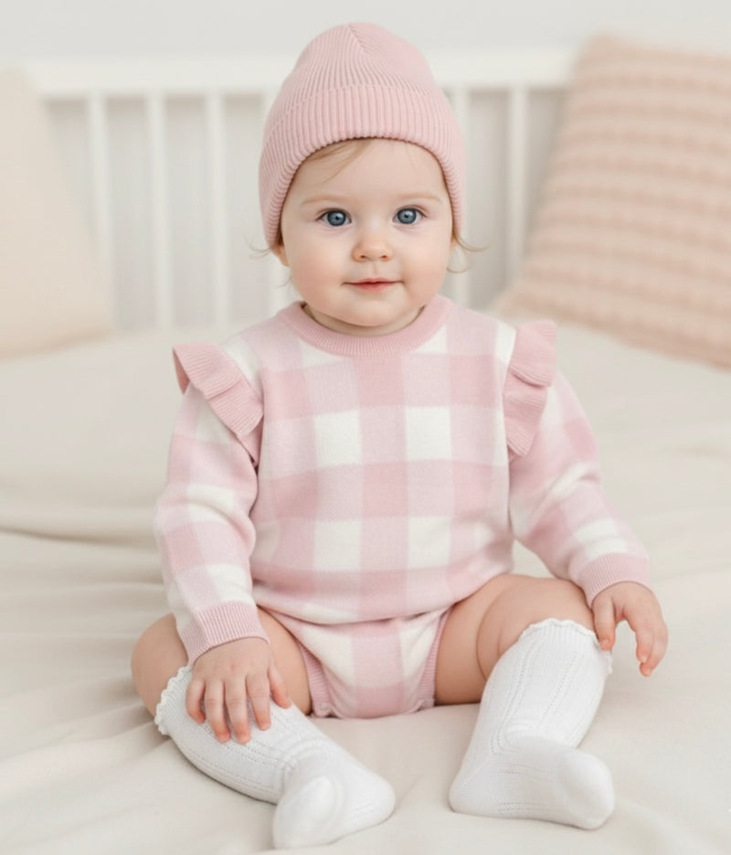 Load image into Gallery viewer, Baby girl's soft cotton knee-high socks - autumn - Kali
