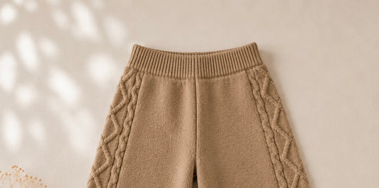 Ensemble Kali de pantalons et pulls en tricot chauds – Automne-Hiver