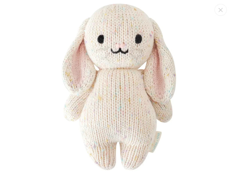 Load image into Gallery viewer, Peluche - Bébé lapin conffetis - Cuddle + Kind - Boutique Kaki Lilas

