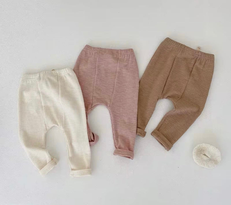 Load image into Gallery viewer, Soft stretch cotton baby leggings – Kali Autumn
