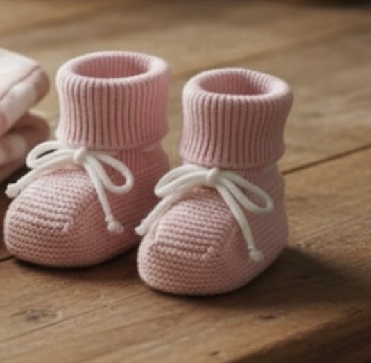 Chaussettes bébé en tricot douillet – Kali