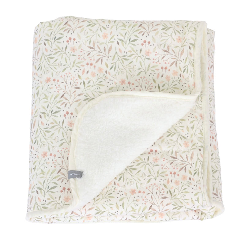 Load image into Gallery viewer, Couverture pour bébé fluffy + coton - Boutique Kaki Lilas
