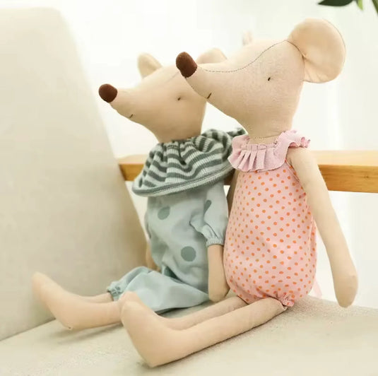 Peluches bébé Les Souris Joyeuses – Modèle Kali douces et réconfortantes - Boutique Kaki Lilas