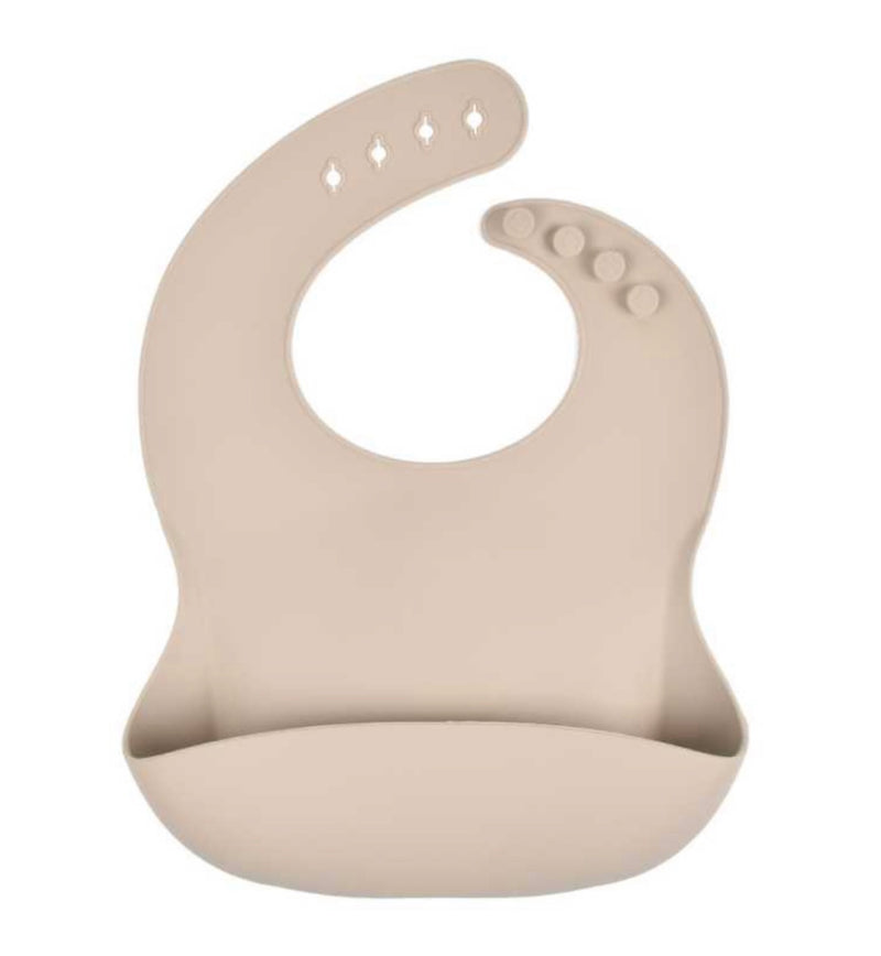 Load image into Gallery viewer, Bavoir bébé en silicone souple et imperméable – Kali - Boutique Kaki Lilas
