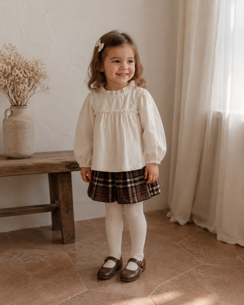 Chargez l'image dans la visionneuse de la galerie, Jupe Écossaise bébé fille – Automne-Hiver
