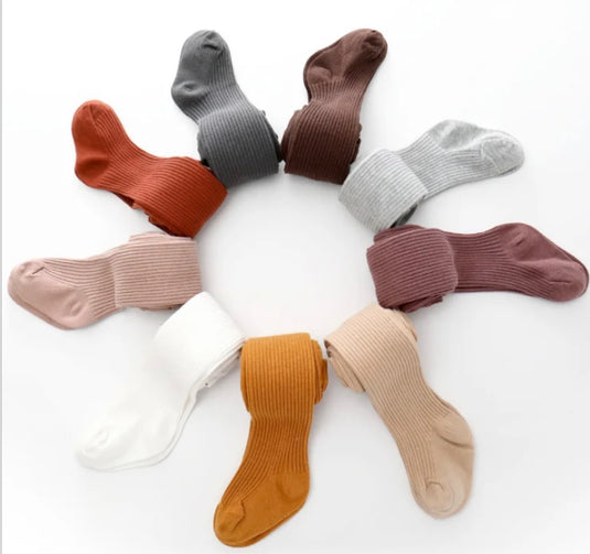 Collants bébé en coton doux – modèle Kali - Boutique Kaki Lilas