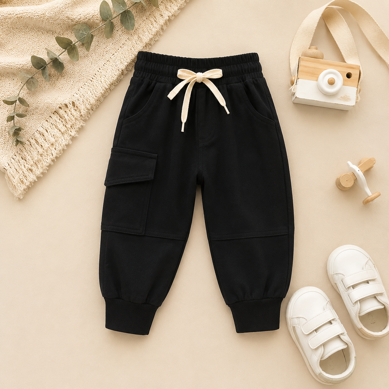 Chargez l'image dans la visionneuse de la galerie, Pantalon cargo pour bébé et garçon – Automne-Hiver
