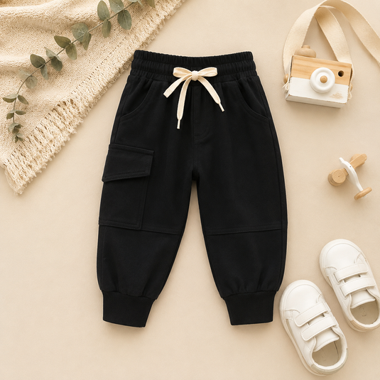 Pantalon cargo pour bébé et garçon – Automne-Hiver