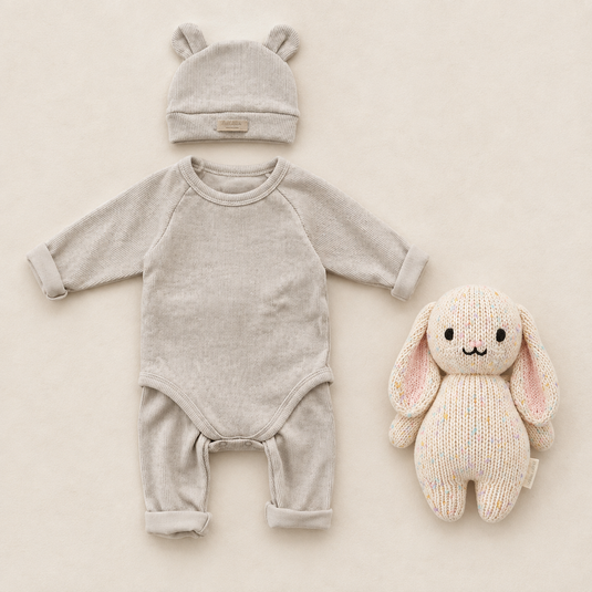 Ensemble de barboteuses bébé garçon à manches longues - Pré-commande