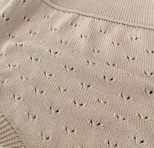 Combinaison bébé fille en tricot de coton doux – Kali
