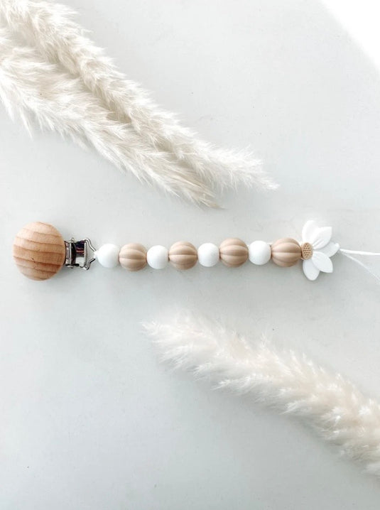 Attache-suce Fleur beige