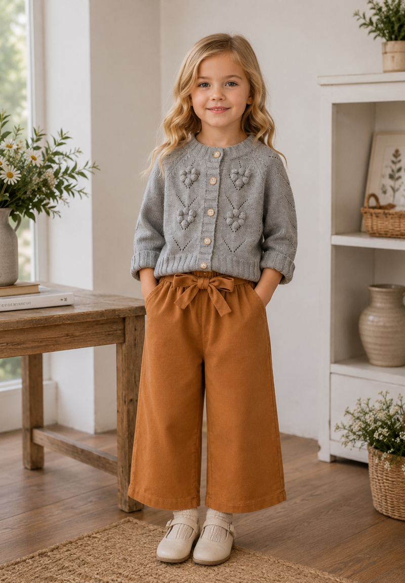 Load image into Gallery viewer, Chic Bohemian Pants for Girls – Autumn-Winter
