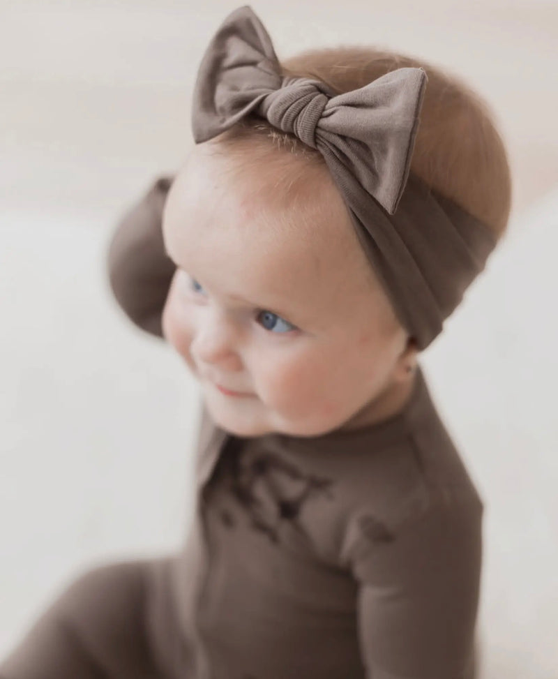 Load image into Gallery viewer, Bandeau en jersey | Noyer - Boutique Kaki Lilas
