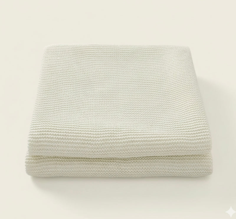 Load image into Gallery viewer, 100% Cotton Knitted Baby Blanket – Kali Model
