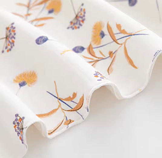Mousselines pour bébé en coton doux et respirant – Modèle Kali - Boutique Kaki Lilas