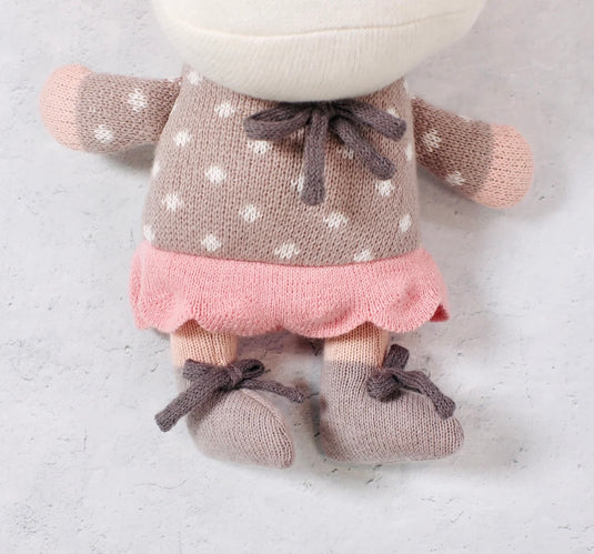Handmade organic cotton plush toy: Jordan the horse