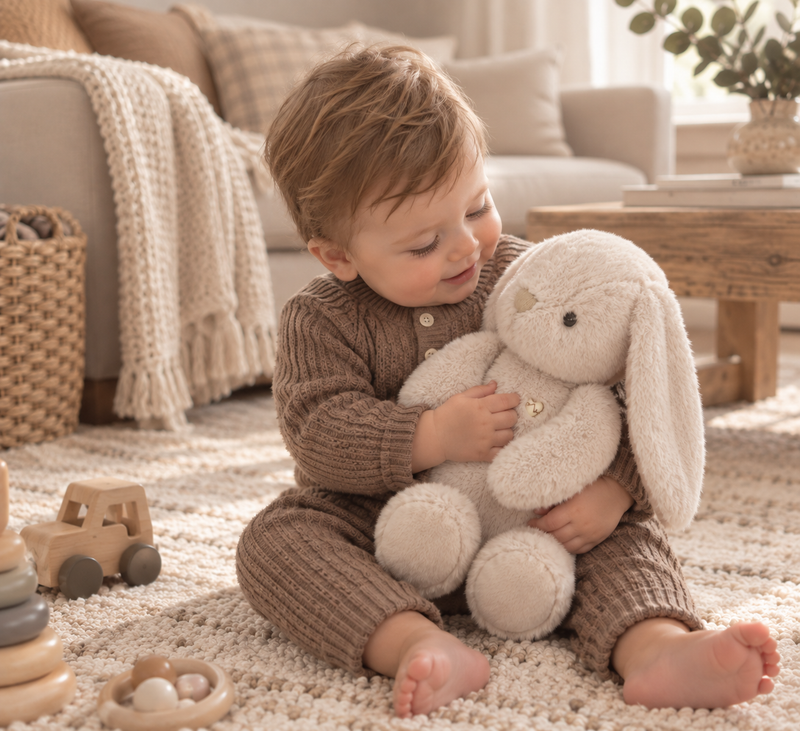 Chargez l'image dans la visionneuse de la galerie, Combinaison bébé garçon tricot coton – Kaki lilas
