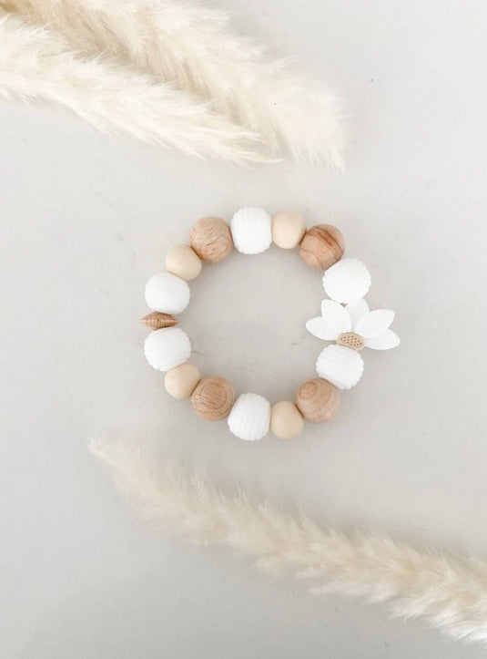 Anneau de dentition Demi-fleur 🌸