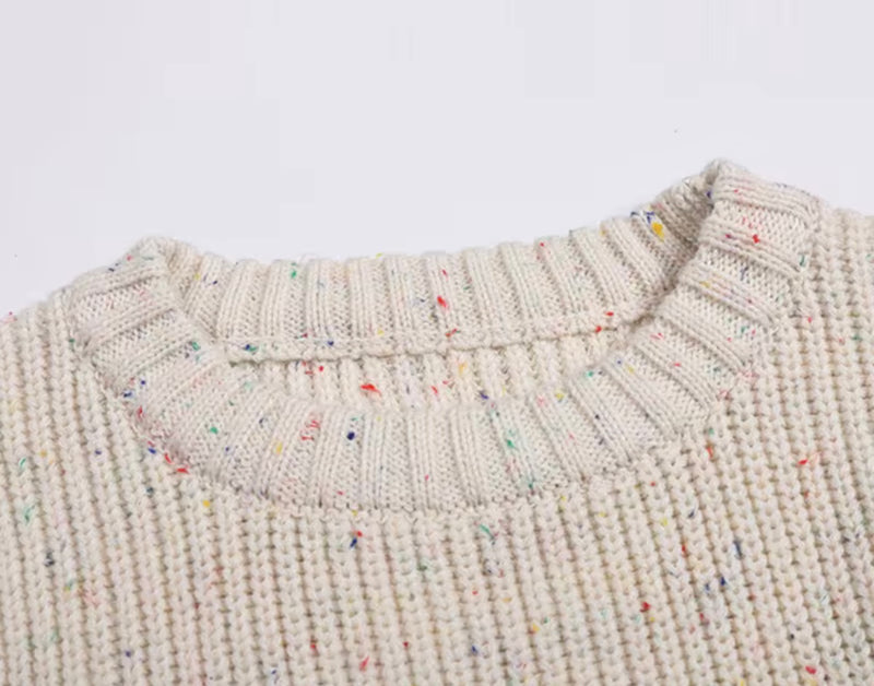 Load image into Gallery viewer, Pull en tricot 100 % coton pour garçon – Collection Kali (2 couleurs) | - Boutique Kaki Lilas
