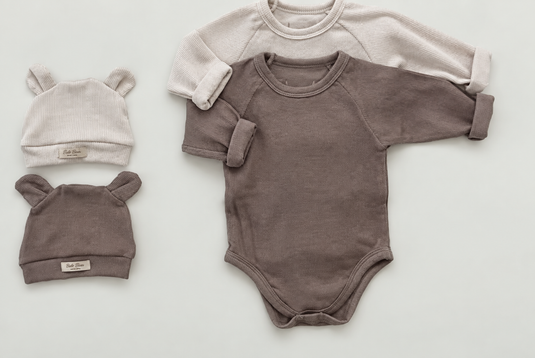 Ensemble de barboteuses bébé garçon à manches longues - Pré-commande