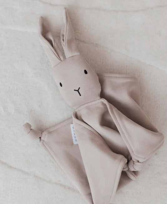 Doudou Brushed bunny - Avoine coton bio - Boutique Kaki Lilas