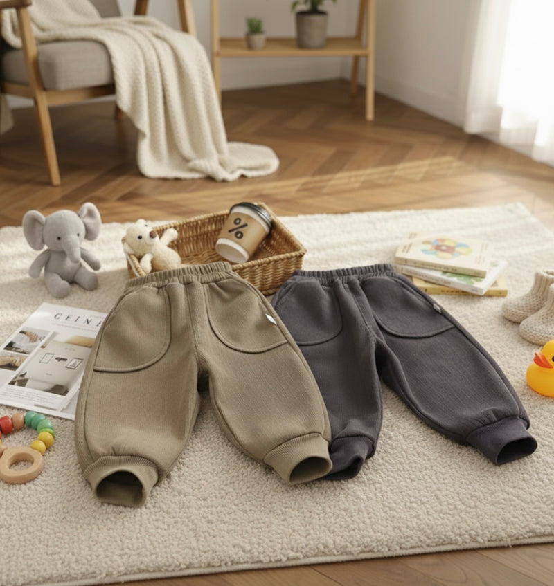 Chargez l'image dans la visionneuse de la galerie, Pantalons en velours pour garçon – Kaki lilas
