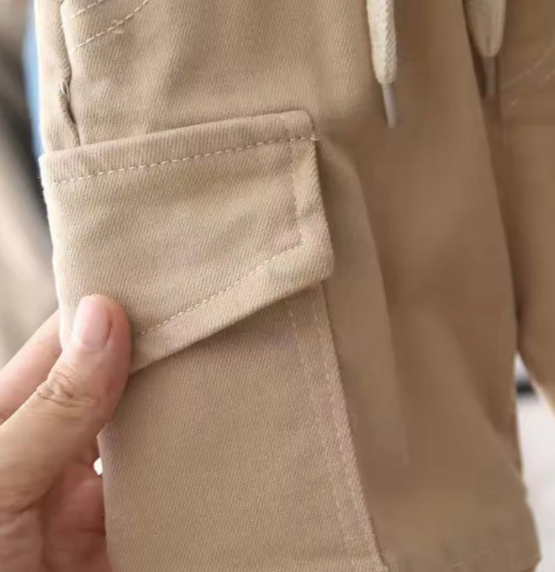 Chargez l'image dans la visionneuse de la galerie, Pantalon cargo pour bébé et garçon – Automne-Hiver
